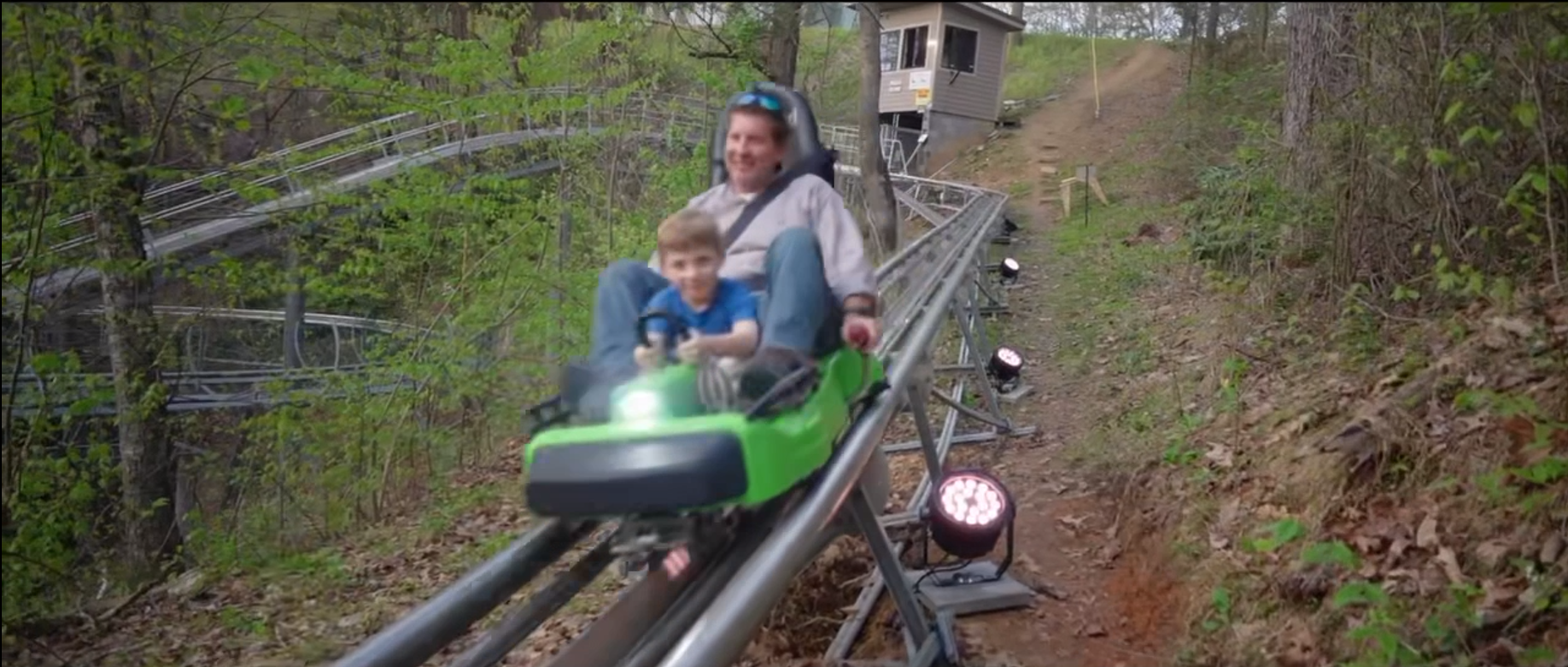 Moonshine Mountain Coaster - Highlights